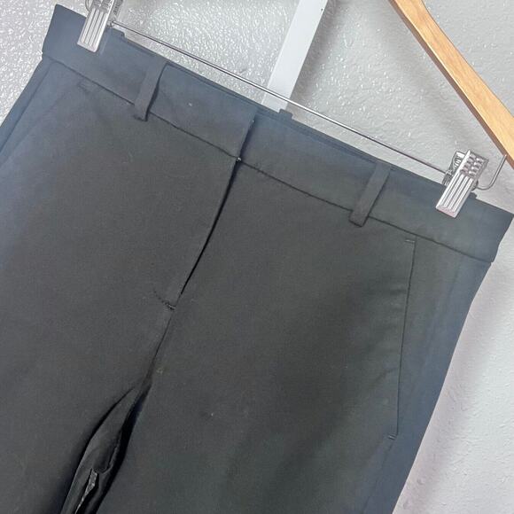 J Crew Kallie Ankle Pants Womens Sz 4 Black Straight Stretch Business Casual - Picture 2 of 13